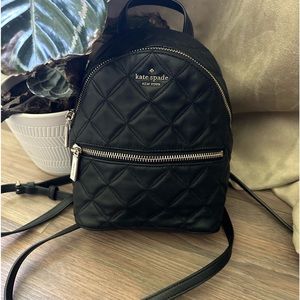 NWOT Kate Spade Quilted Mini Backpack